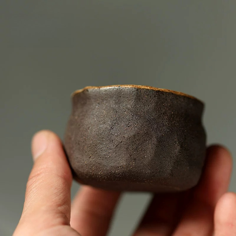 手作り侘び寂び素朴な陶器茶碗レトロシノ陶器茶碗創造的な和風テ - Japanese Pottery のレビューと価格