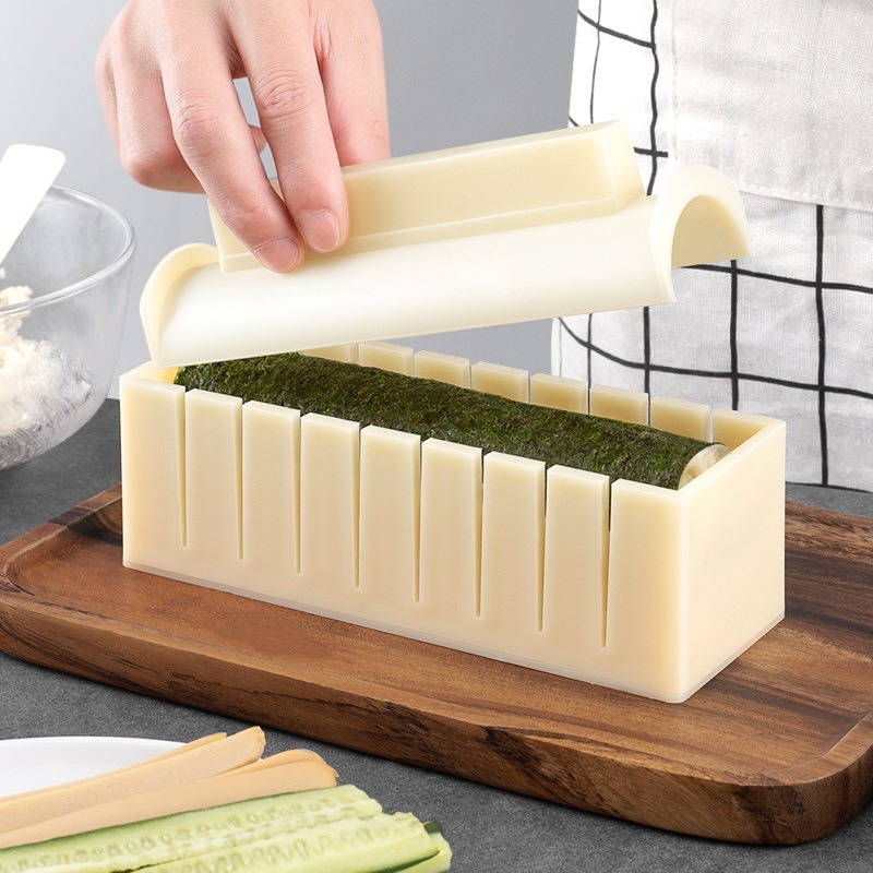 寿司機カッター寿司メーカーキムバップ寿司ロール型ラウンドスク - Sushi Making Kit のレビューと価格