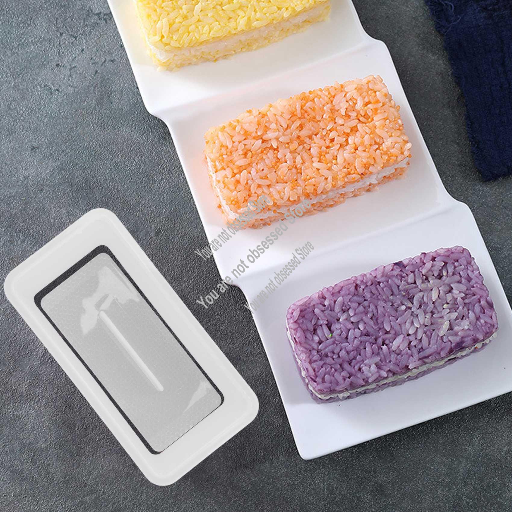 4 個のむすびメーカープレス金型ノンスティックスパムむすびメ - Sushi Making Kit のレビューと価格