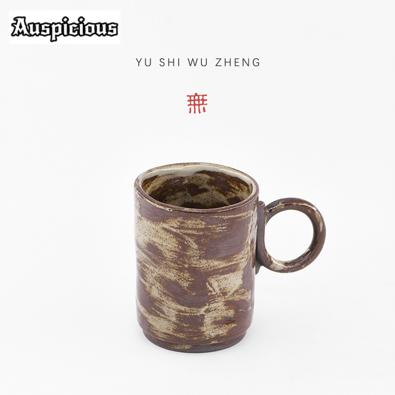 手作りの日本の石器マグ,レトロなスタイルの粗い陶器,ウォータ - Japanese Pottery のレビューと価格
